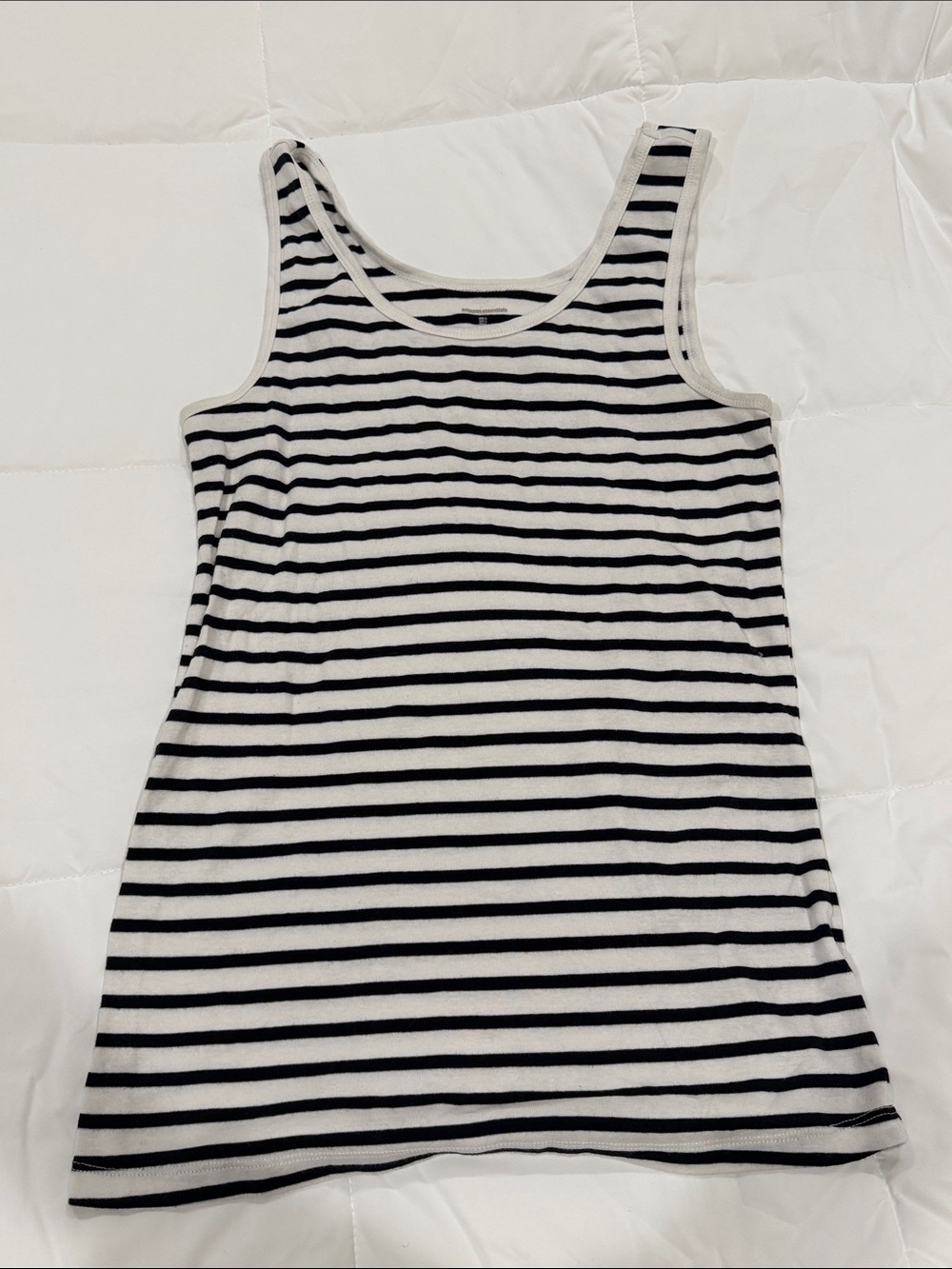 Amazon Essentials Black and White Striped Tank